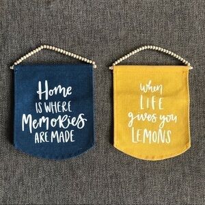 Wall decor When Live Gives You lemons Home Is Where Memories Are Made Ba…